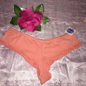 Pure Intimates light orange panties size medium